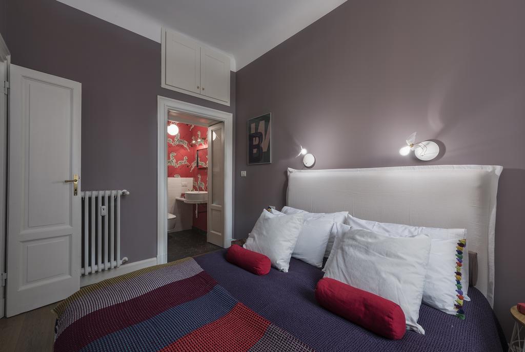 Zebra Rosso Apartment Milan Ruang foto